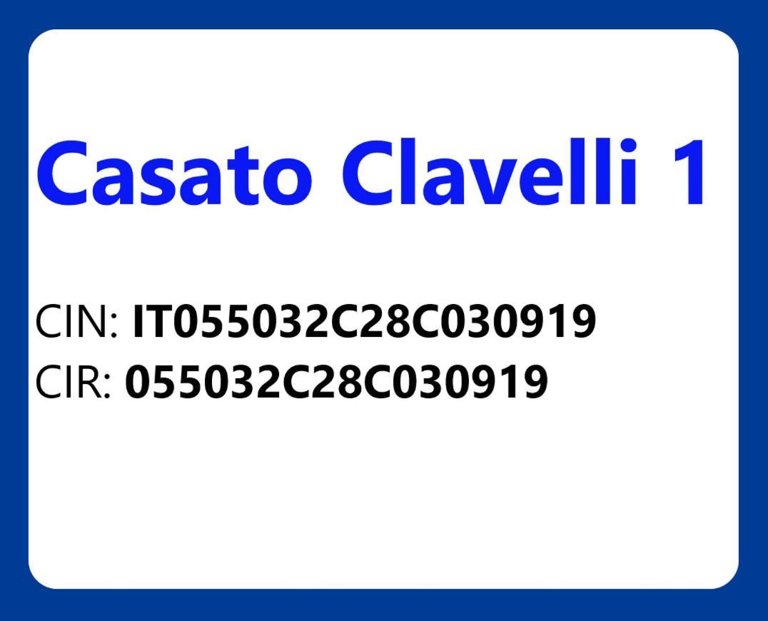 Casato Clavelli 1 Βίλα Collestatte Εξωτερικό φωτογραφία